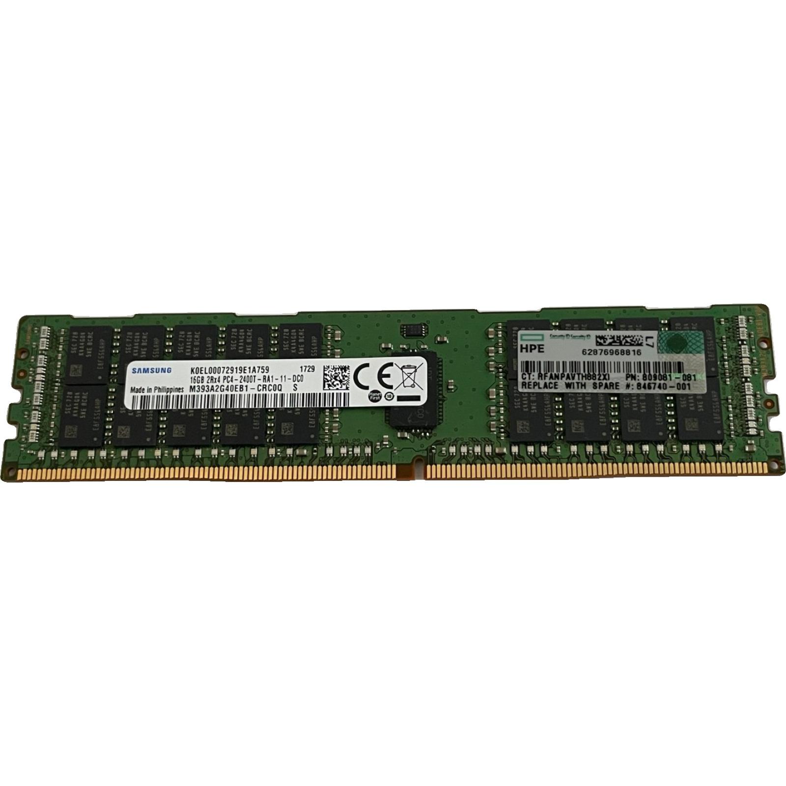 Samsung M393A2G40EB1-CRC 16GB 2Rx4 2400 RDIMM Samsung M393A2G40EB1-CRC