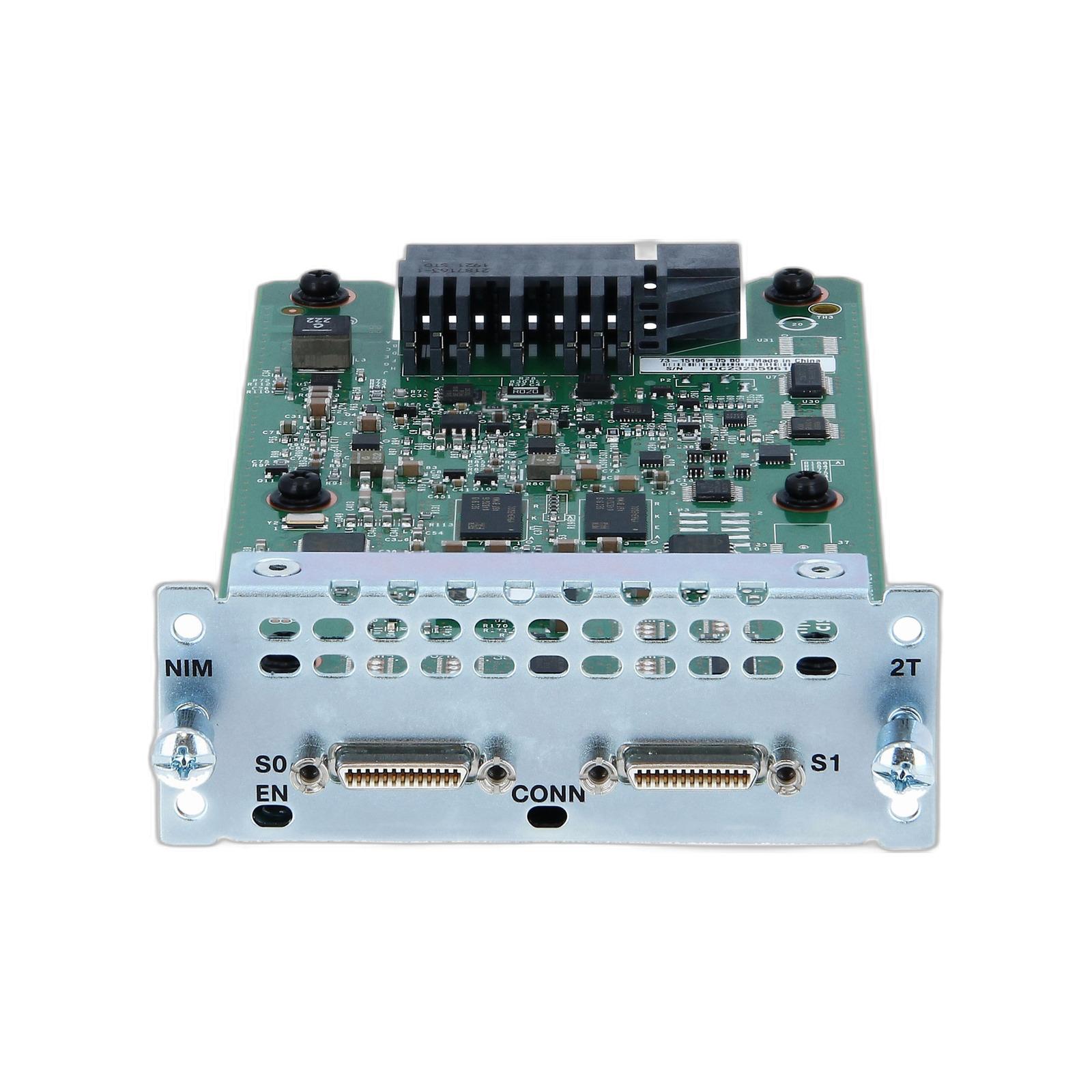 Cisco NIM-2T Cisco 2 PORT SERIAL WAN INTERFACE CARD
