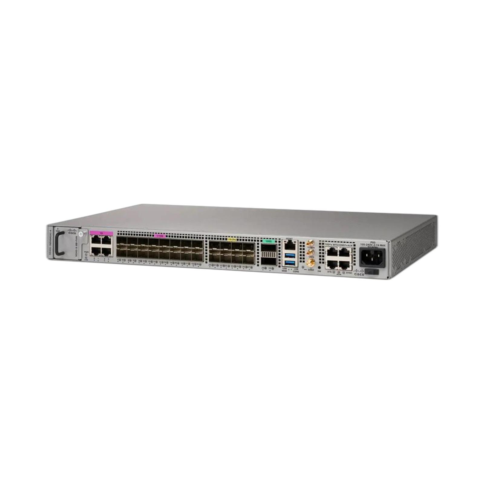 Cisco N540X-16Z4G8Q2C-A Cisco N540X-16Z4G8Q2C-A NCS 540 System with 16x10G+4x1G Cu+8x25G+2x100G, AC
