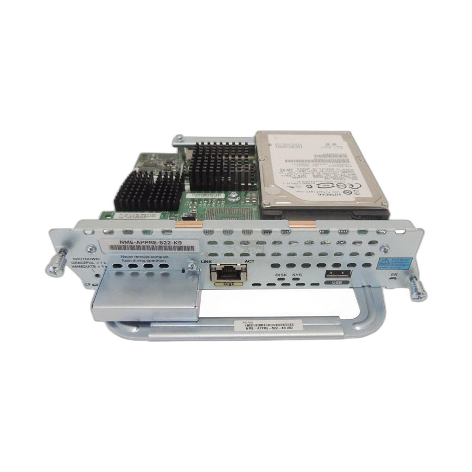 Cisco NME-APPRE-522-K9 Application Runtime Engine - 3800 ONLY (2GB RAM 160GB HDD)