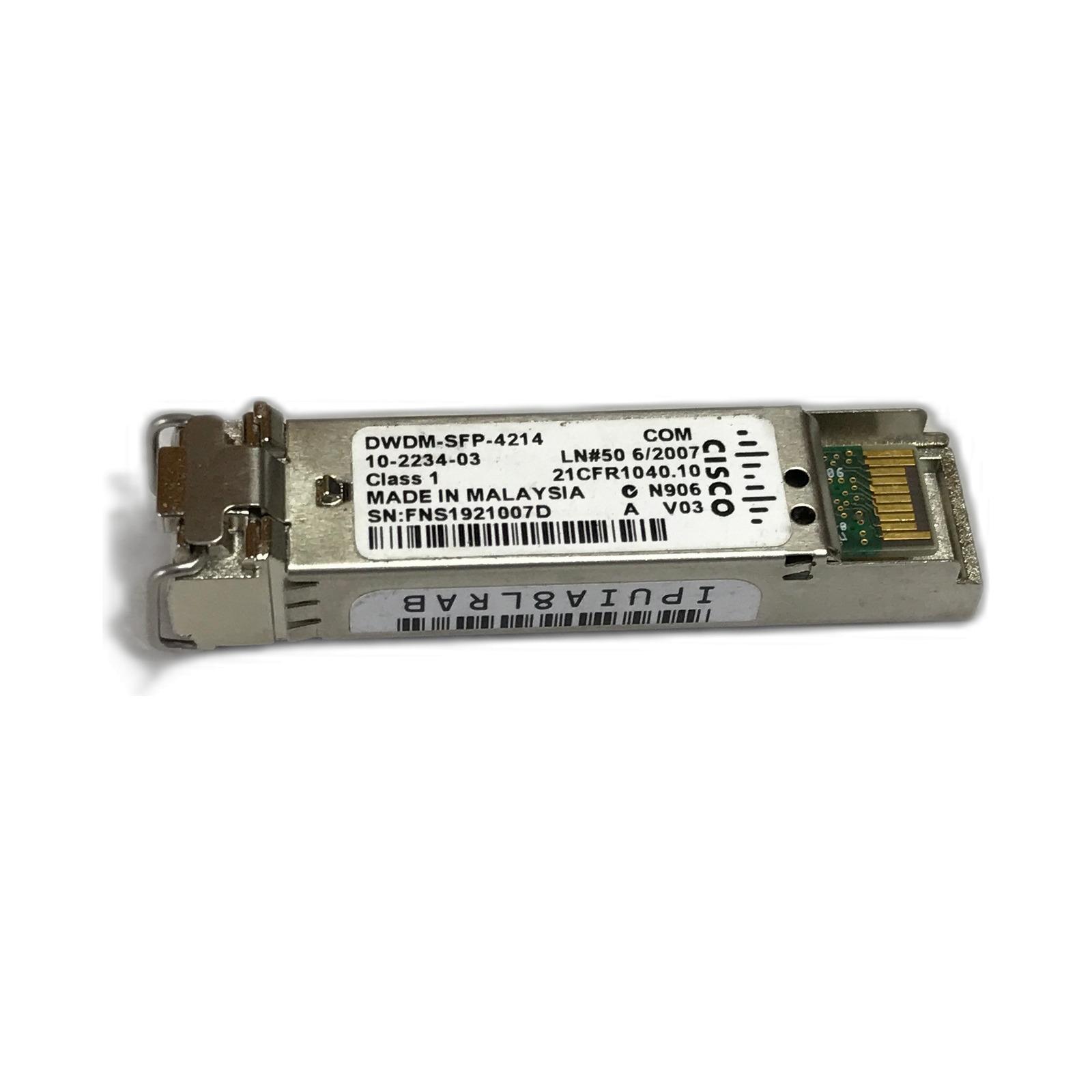 Cisco DWDM-SFP-4214 DWDM SFP 1542.14 nm SFP (100 GHz ITU grid)
