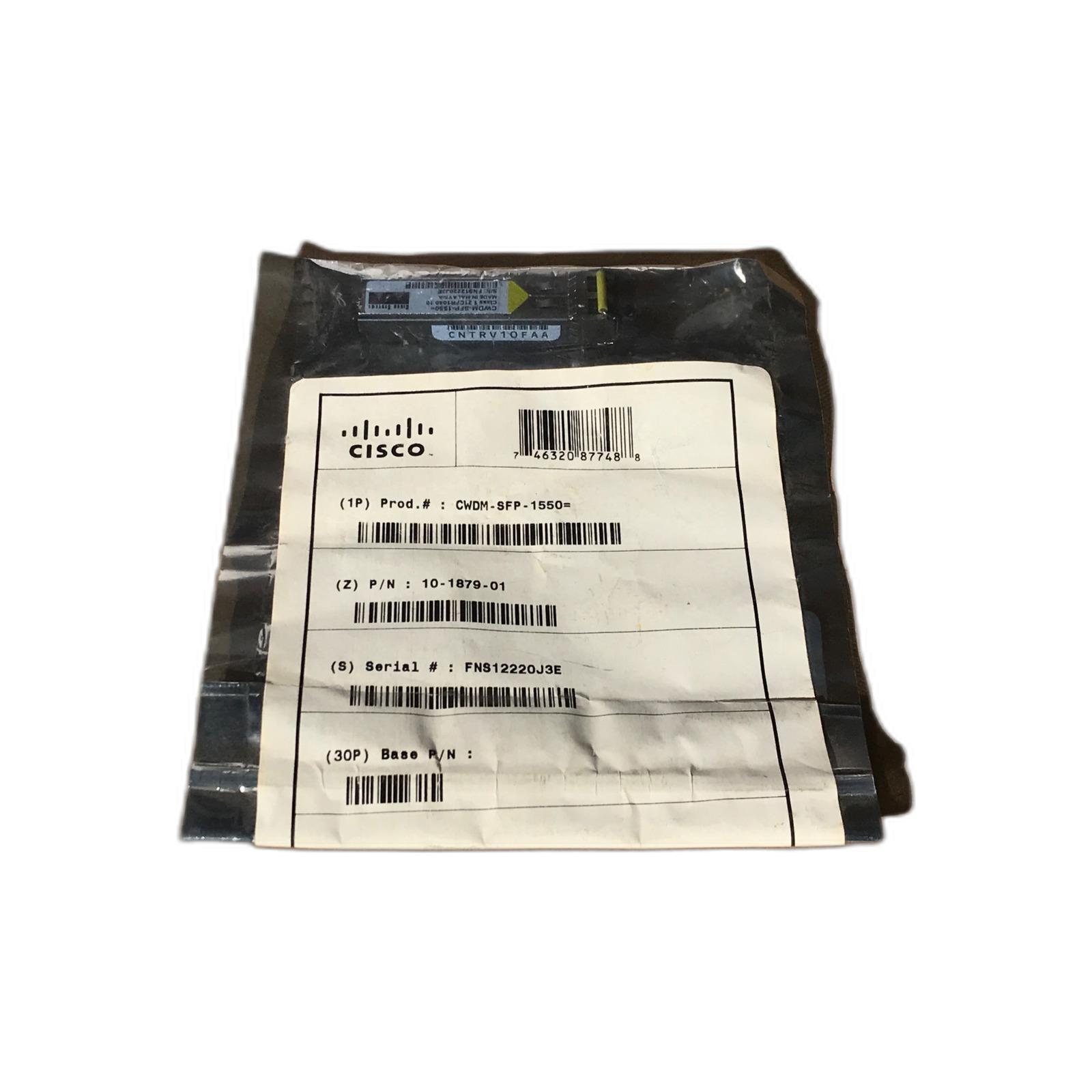 TRANSCEIVERS CWDM-SFP-1550 Cisco CWDM-SFP-1550 1550 nm SFP Transceiver Module