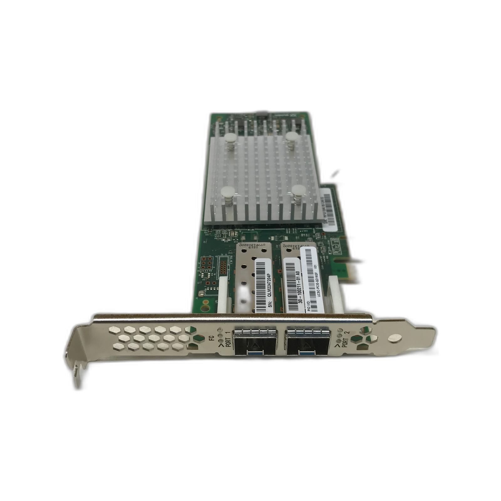 Cisco UCSC-PCIE-QD16GF Cisco QLE2692 Dual-port Enhanced Gen 5 16Gb FC HBA
