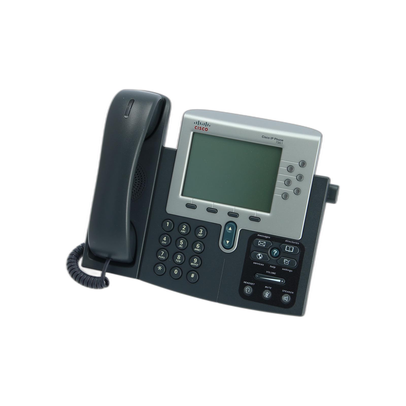Cisco CP-7961G Cisco CP-7961G Unified VoIP Phone