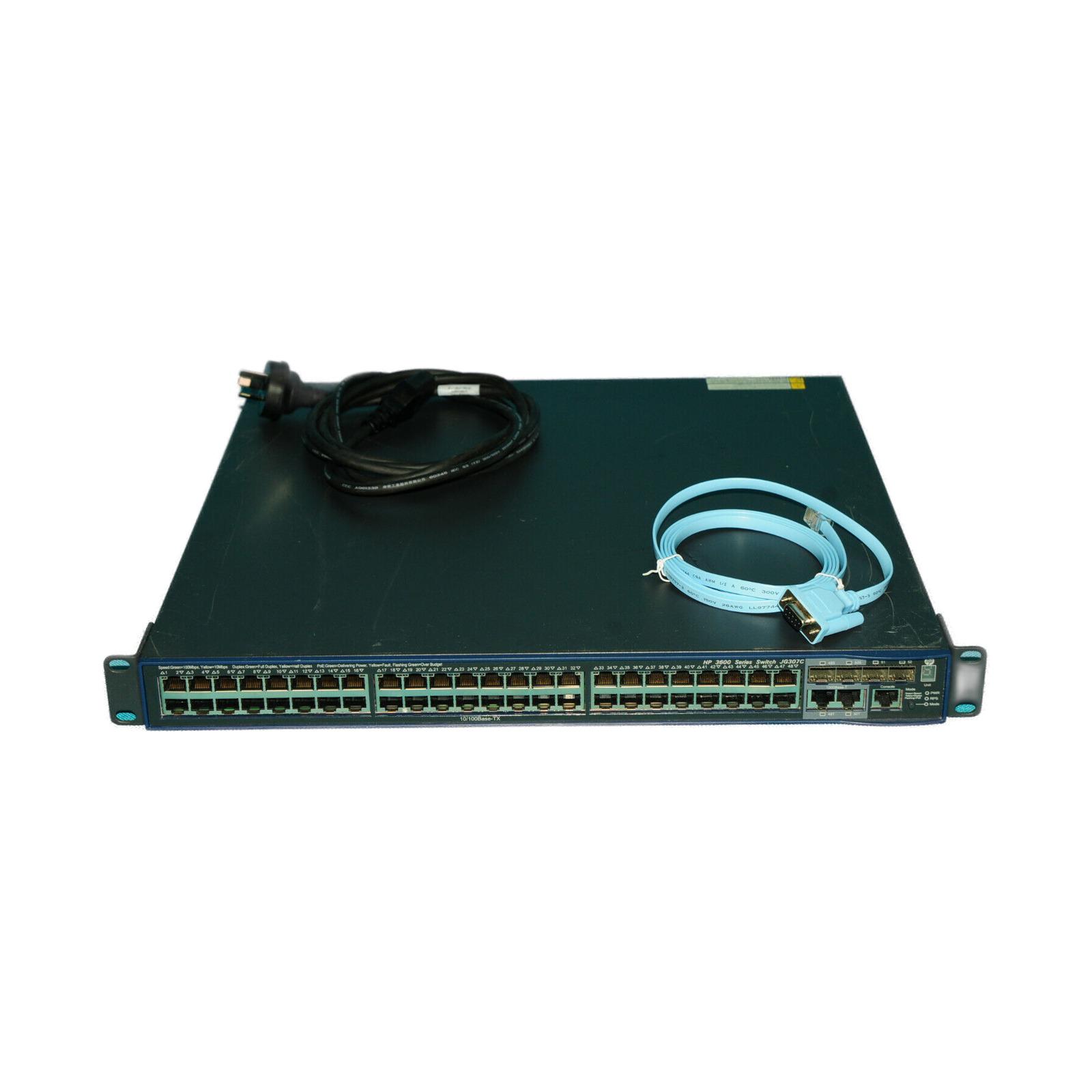 Hewlett Packard Enterprise JG307C HPE 3600-48-PoE+ v2 SI Switch