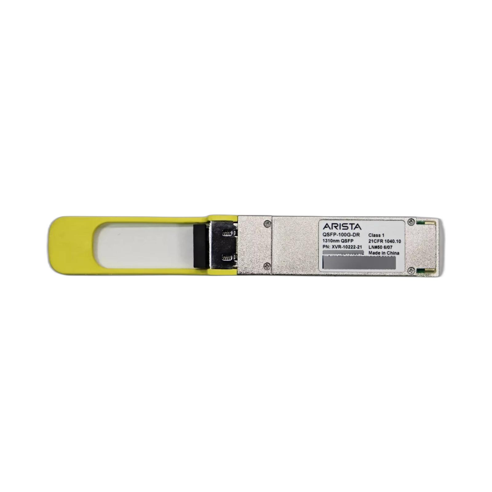 Arista QSFP-100G-DR Arista QSFP-100G-DR 100GBASE-DR single lambda QSFP Optics Module
