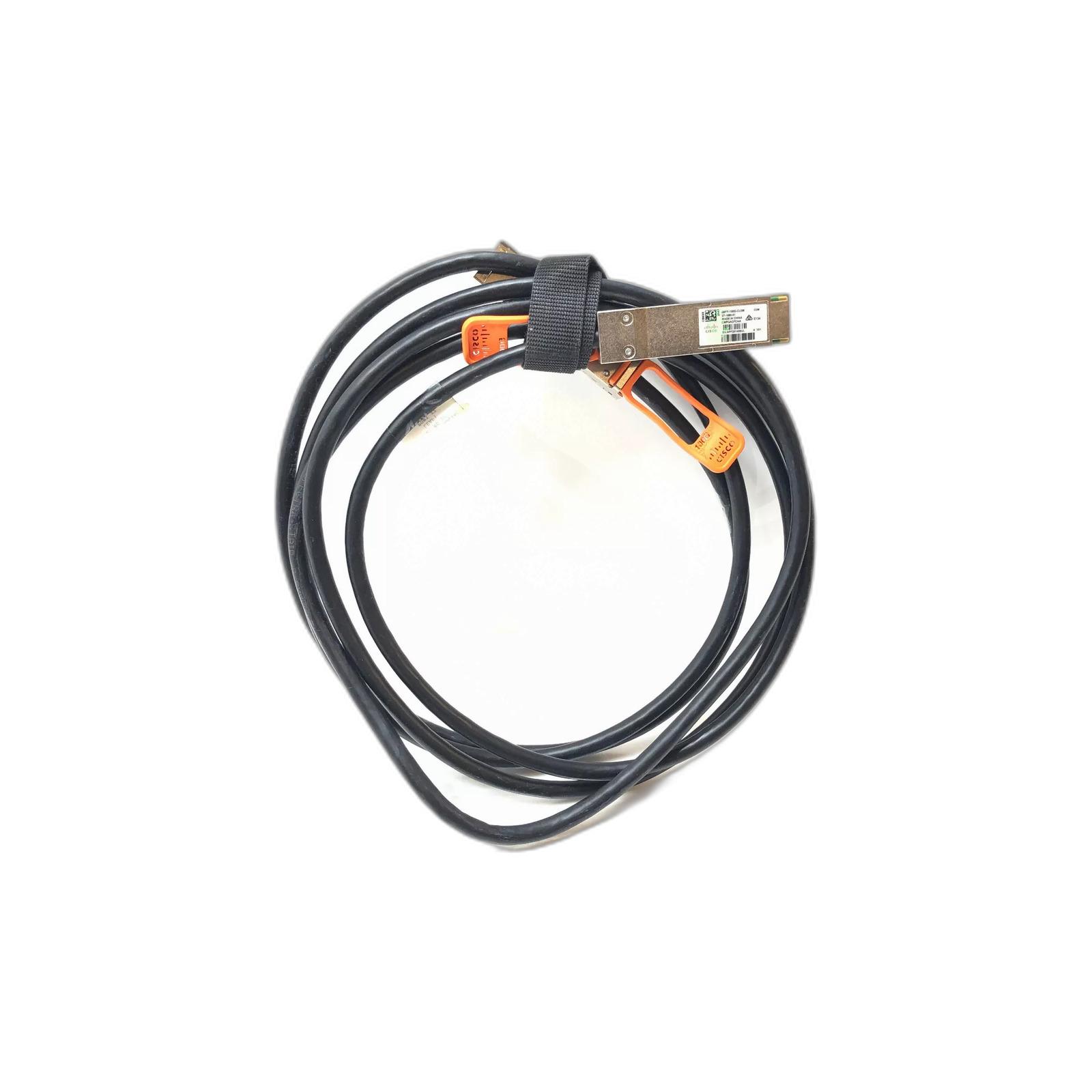 Cisco QSFP-100G-CU3M CISCO QSFP-100G-CU3M 100GBASE-CR4 Passive Copper Cable