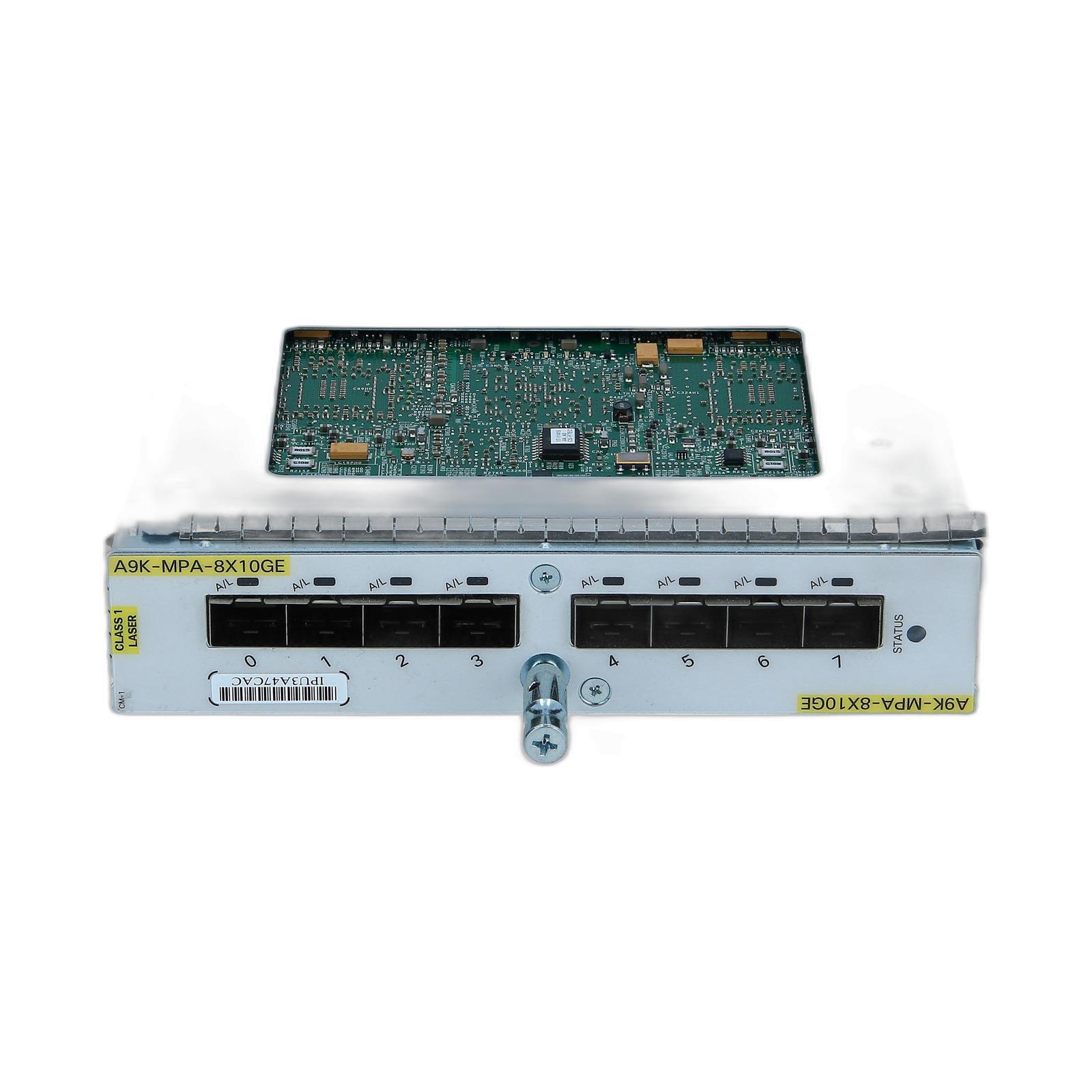 Cisco A9K-MPA-8X10GE Cisco ASR 9000 8-port 10 Gigabit Ethernet Modular Port Adapter