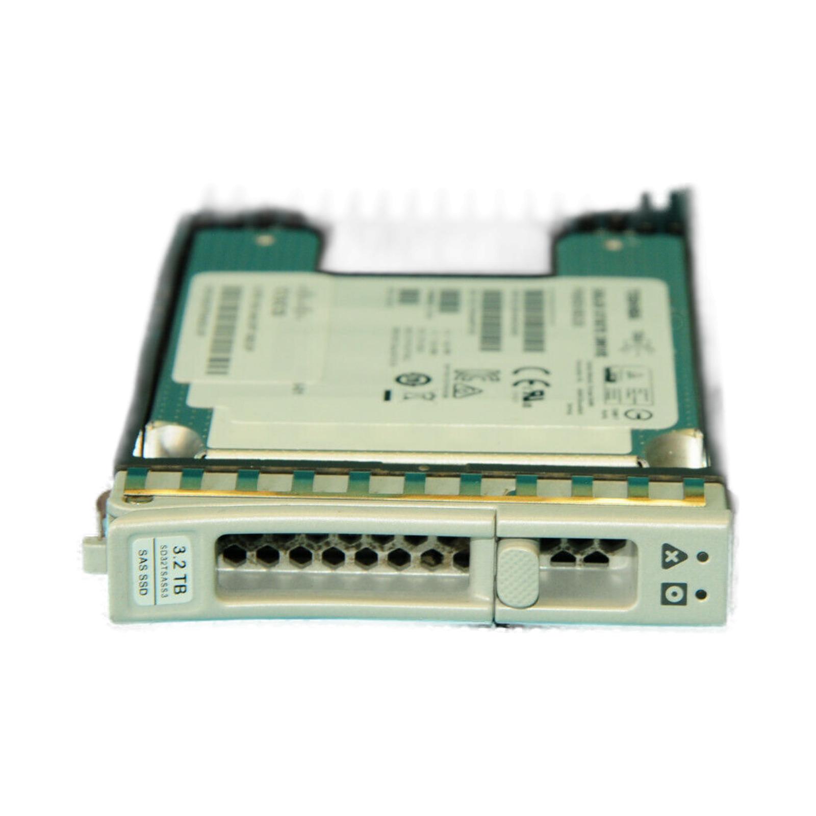 Cisco UCS-SD32TSASS3-EP Cisco UCS-SD32TSASS3-EP 3.2TB 2.5 Inch SAS SSD