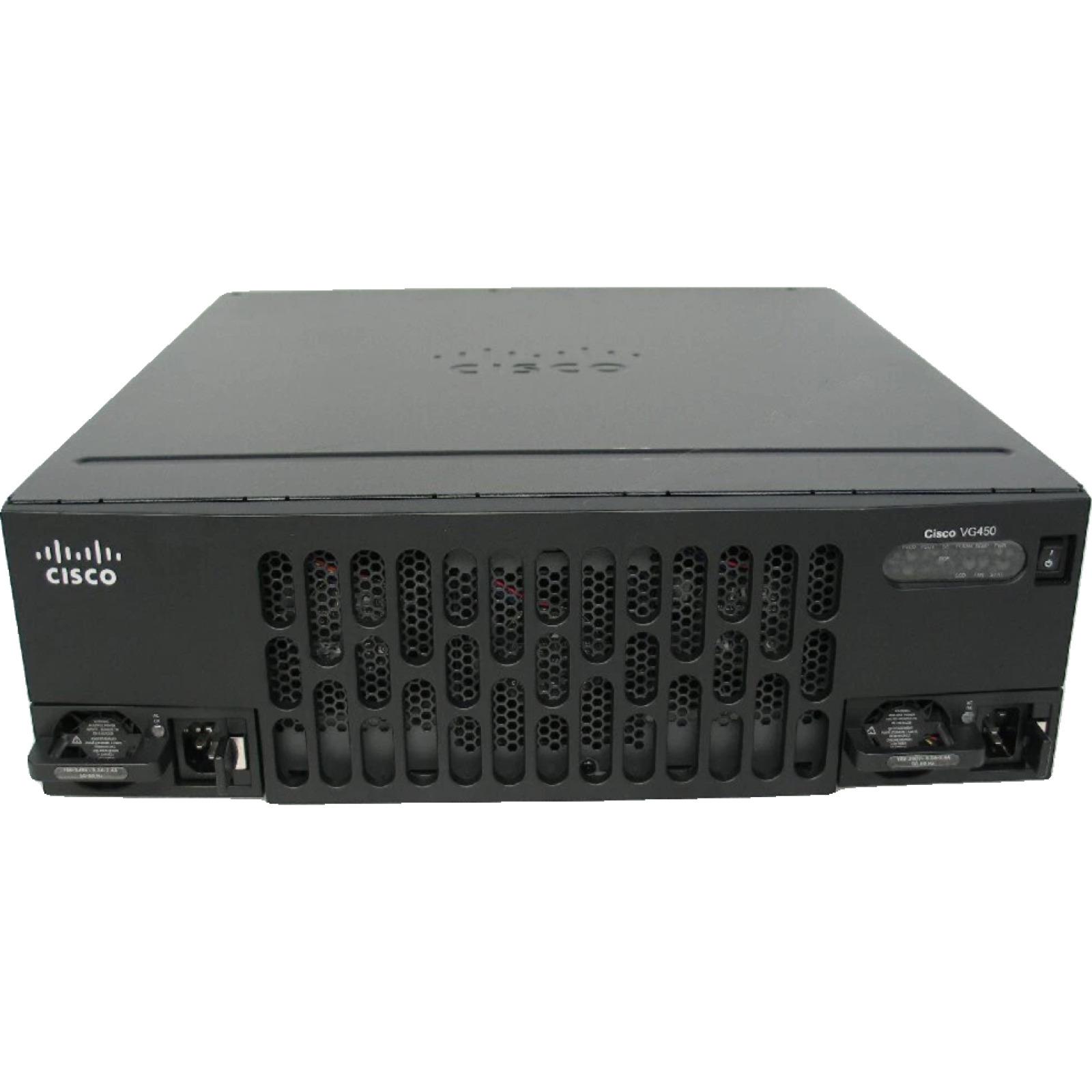 Cisco VG450-72FXS/K9 Cisco VG450 72 FXS Bundle with 2 x Single wide High Density