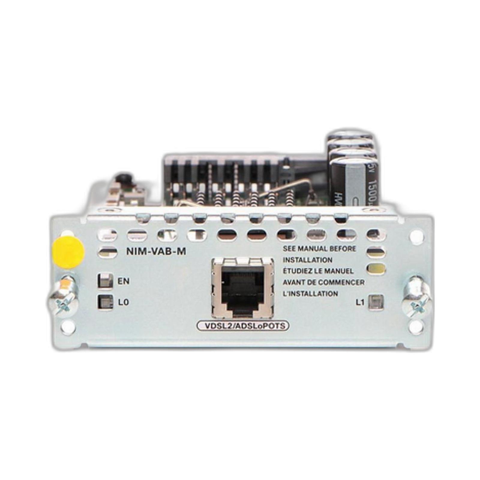 Cisco NIM-VAB-M CISCO NIM-VAB-M Multi-mode VDSL2/ADSL/2/2+ NIM Annex M