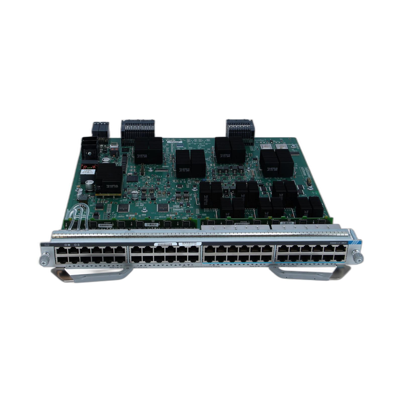 Cisco C9400-LC-48UX CISCO Catalyst 9400 Series 48-Port UPOE