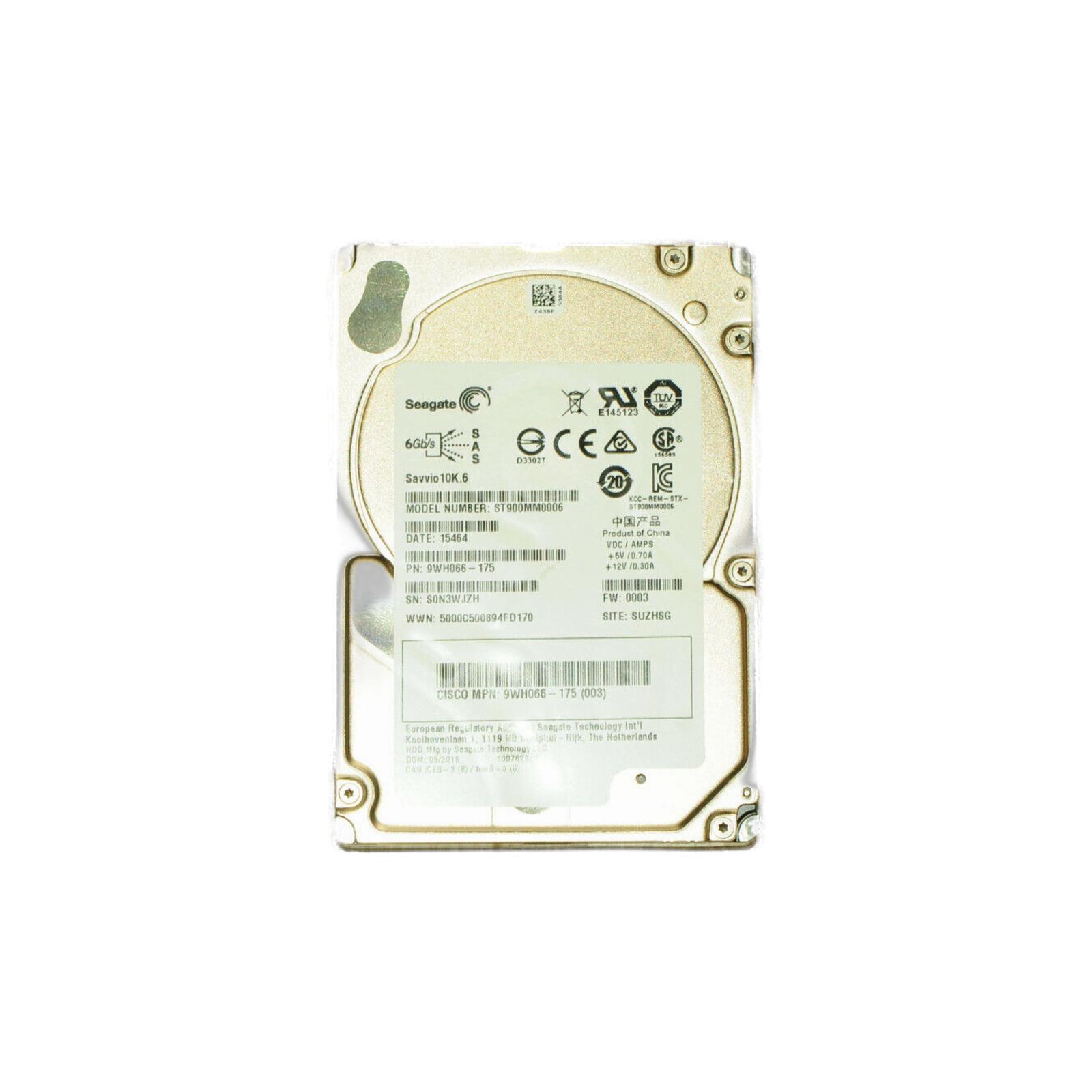 Seagate ST900MM0006 Seagate ST900MM0006 900GB 10000RPM SAS Hard Drive