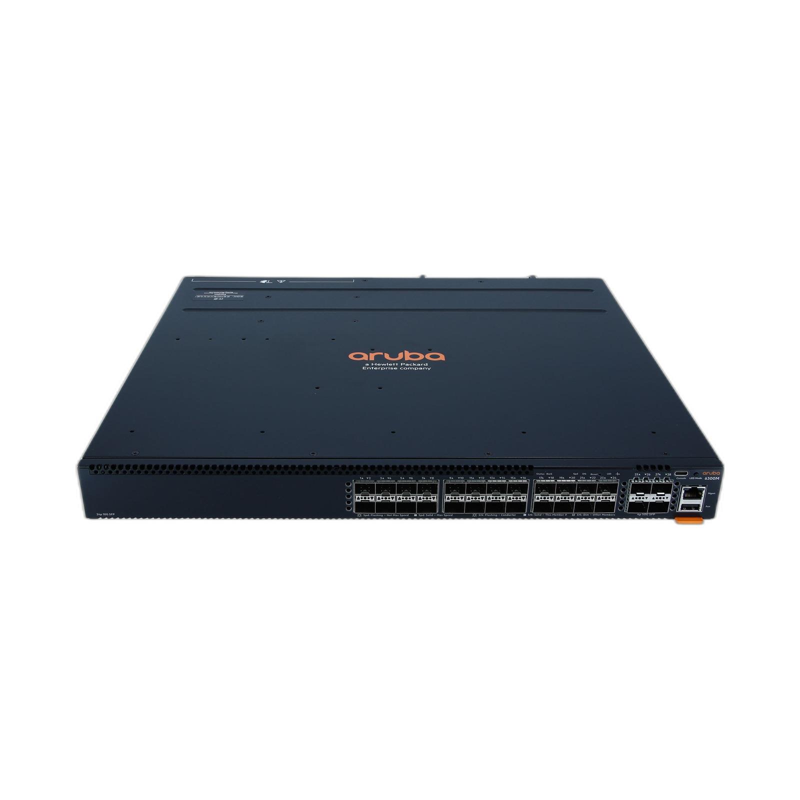 Aruba JL658A Aruba 6300M 24-port SFP+ and 4-port SFP56 Switch