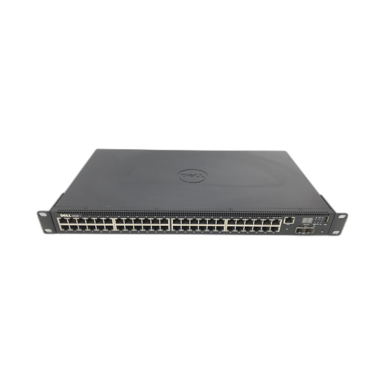 Dell N2048 Dell Networking N2048 Switch L2 48x 1GbE 2x 10GbE SFP+