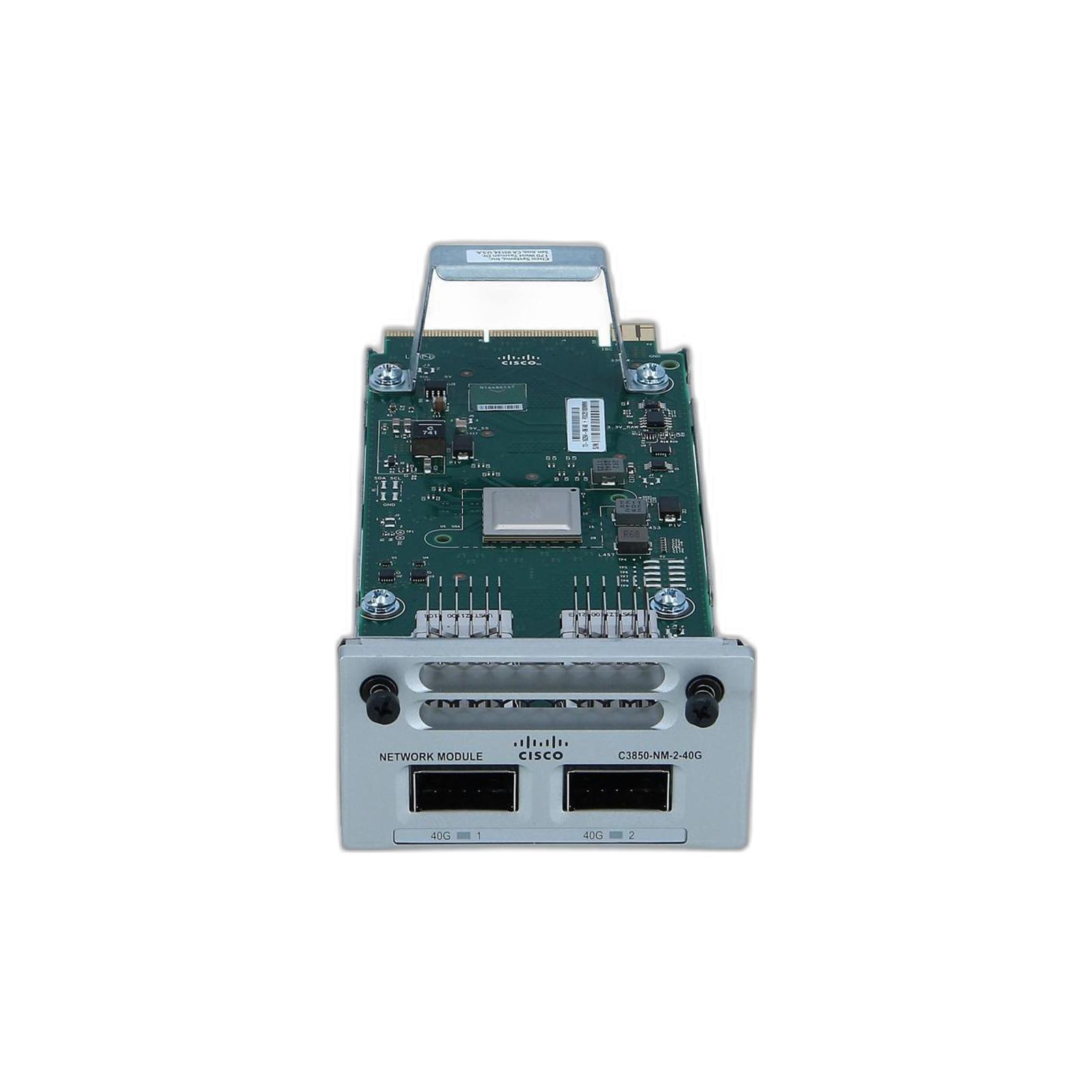 Cisco C3850-NM-2-40G Cisco C3850-NM-2-40G 2 x 40GE Network Module