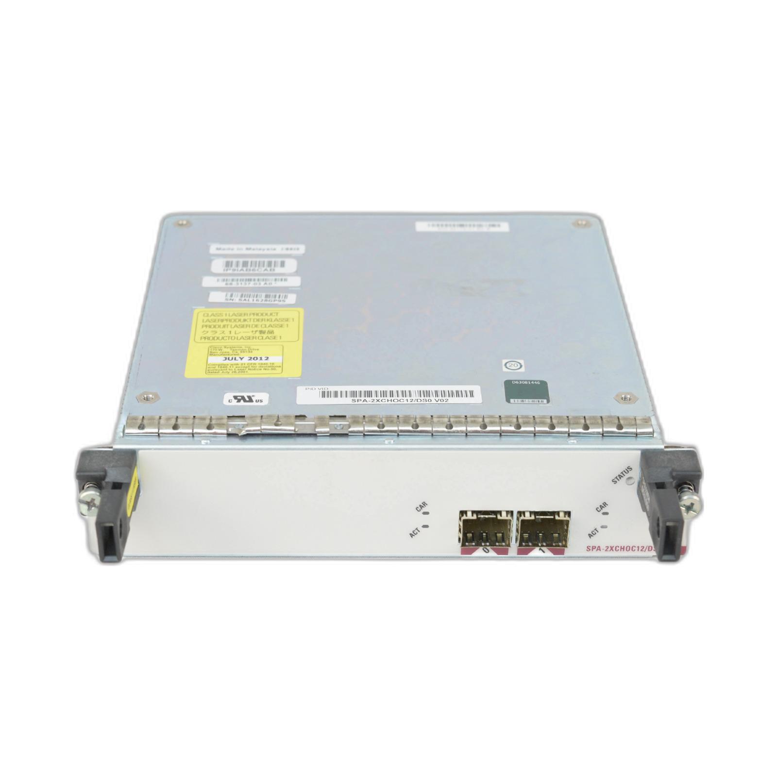 Cisco SPA-2XCHOC12/DS0 CISCO SPA-2XCHOC12/DS0 2 Port Channelized Shared Port Adapter