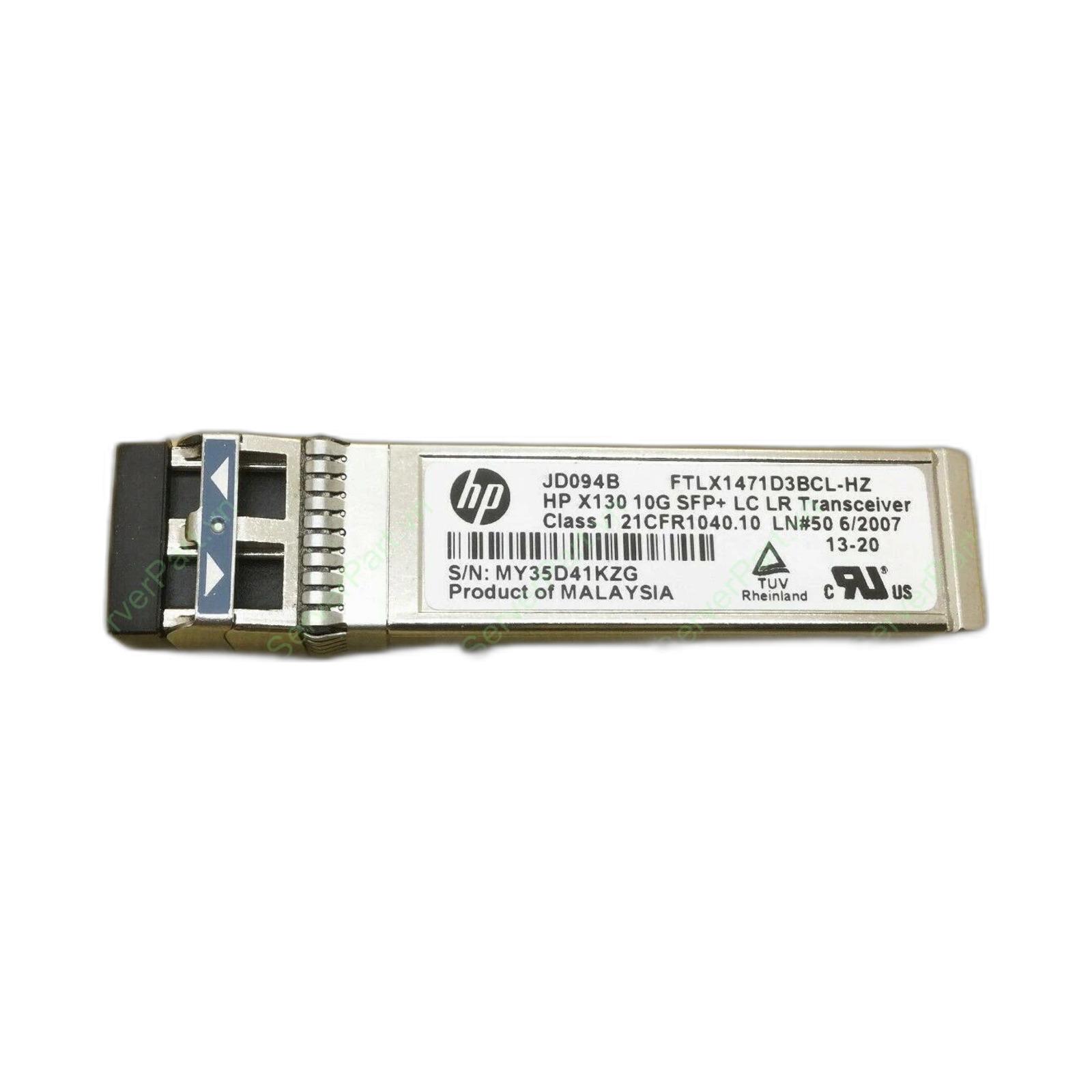 Aruba JD094B ARUBA JD094B 10G SFP+ LC LR Transceiver