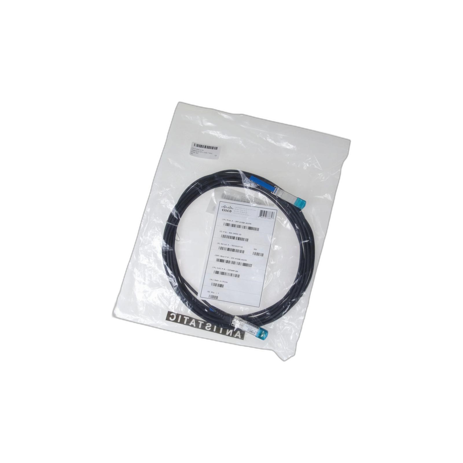 Cisco SFP-H10GB-ACU7M CISCO SFP-H10GB-ACU7M 10GBASE-CU SFP+ Cable 7 Meter