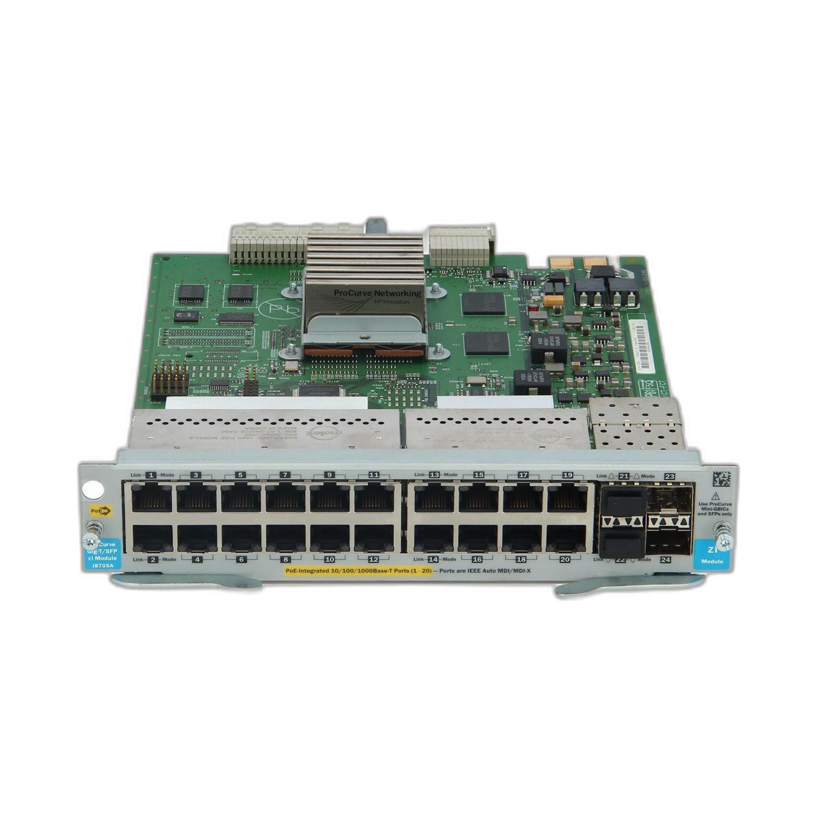 HP J8705A HP ProCurve J8705A 5400zl 20-port switch 10/100/1000