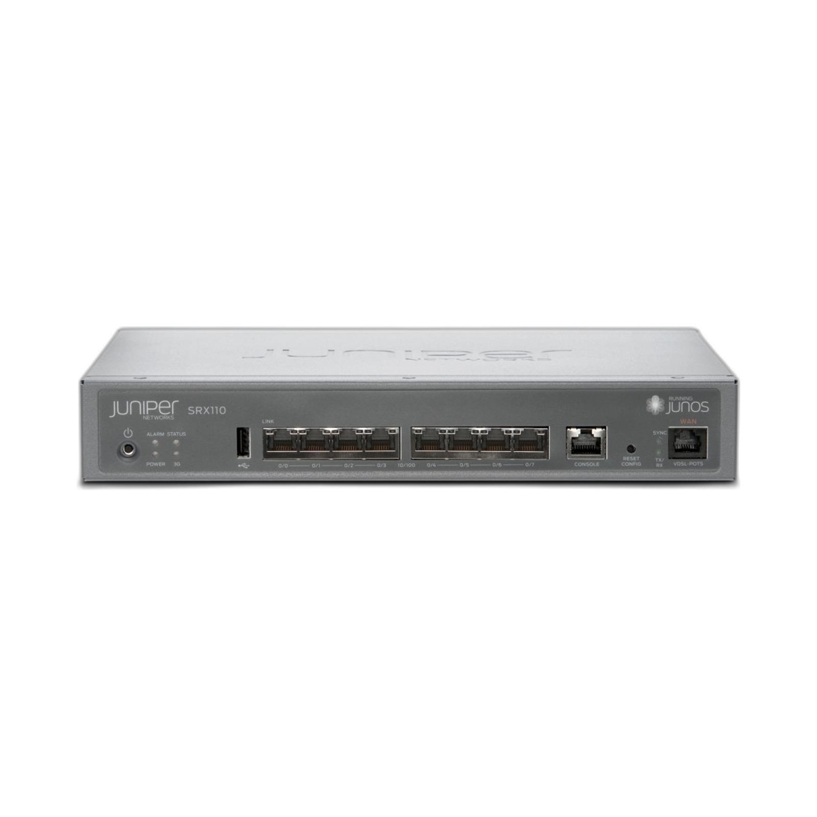 Juniper SRX110H-VA JUNIPER SRX110 Services Gateway DSL modem