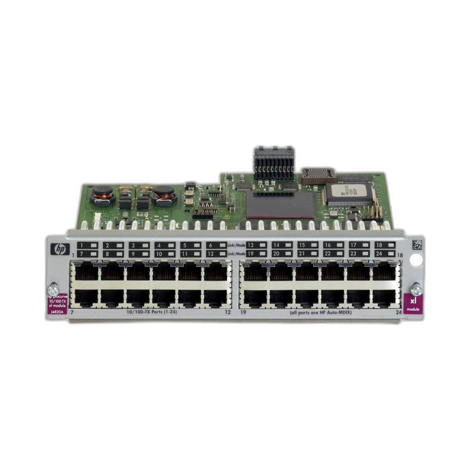 HP J4820B HP ProCurve 24-Port 10/100 XL Switch Module