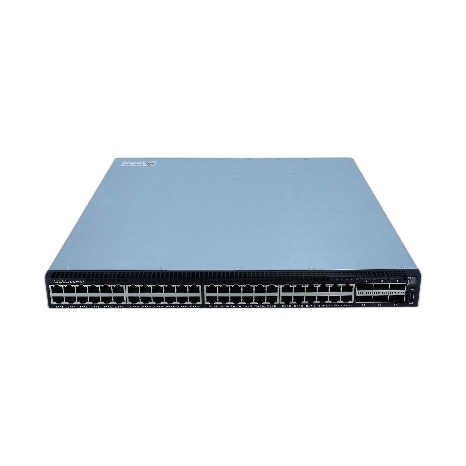 Dell S4048T-ON Dell S4048T-ON 48x 10GbE 6x QSFP+ PowerSwitch