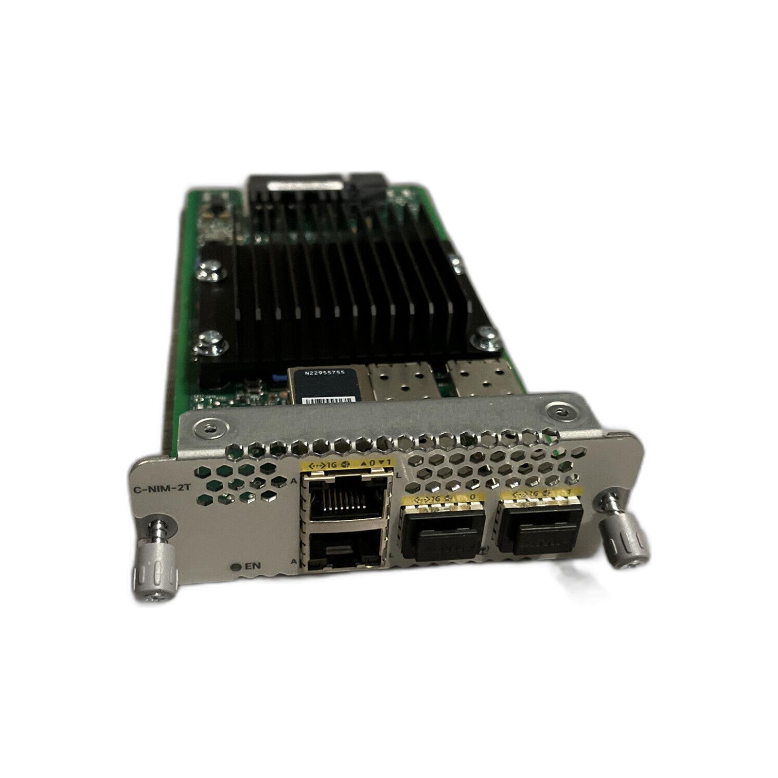 Cisco C-NIM-2T CISCO Catalyst NIM Module 2-port 1GE SFP MACSec