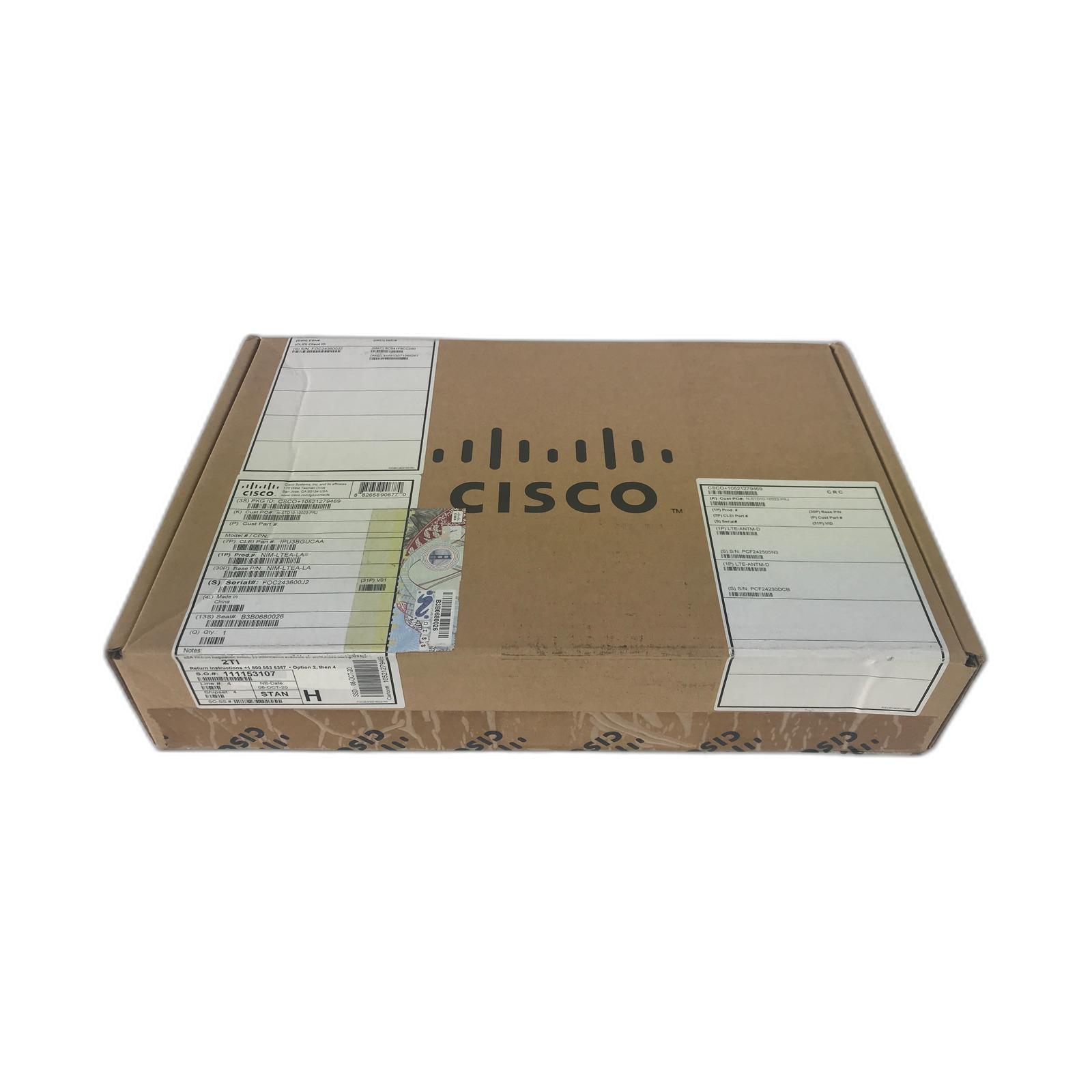 Cisco NIM-LTEA-LA CISCO NIM-LTEA-LA LTE Advanced Network Interface Module