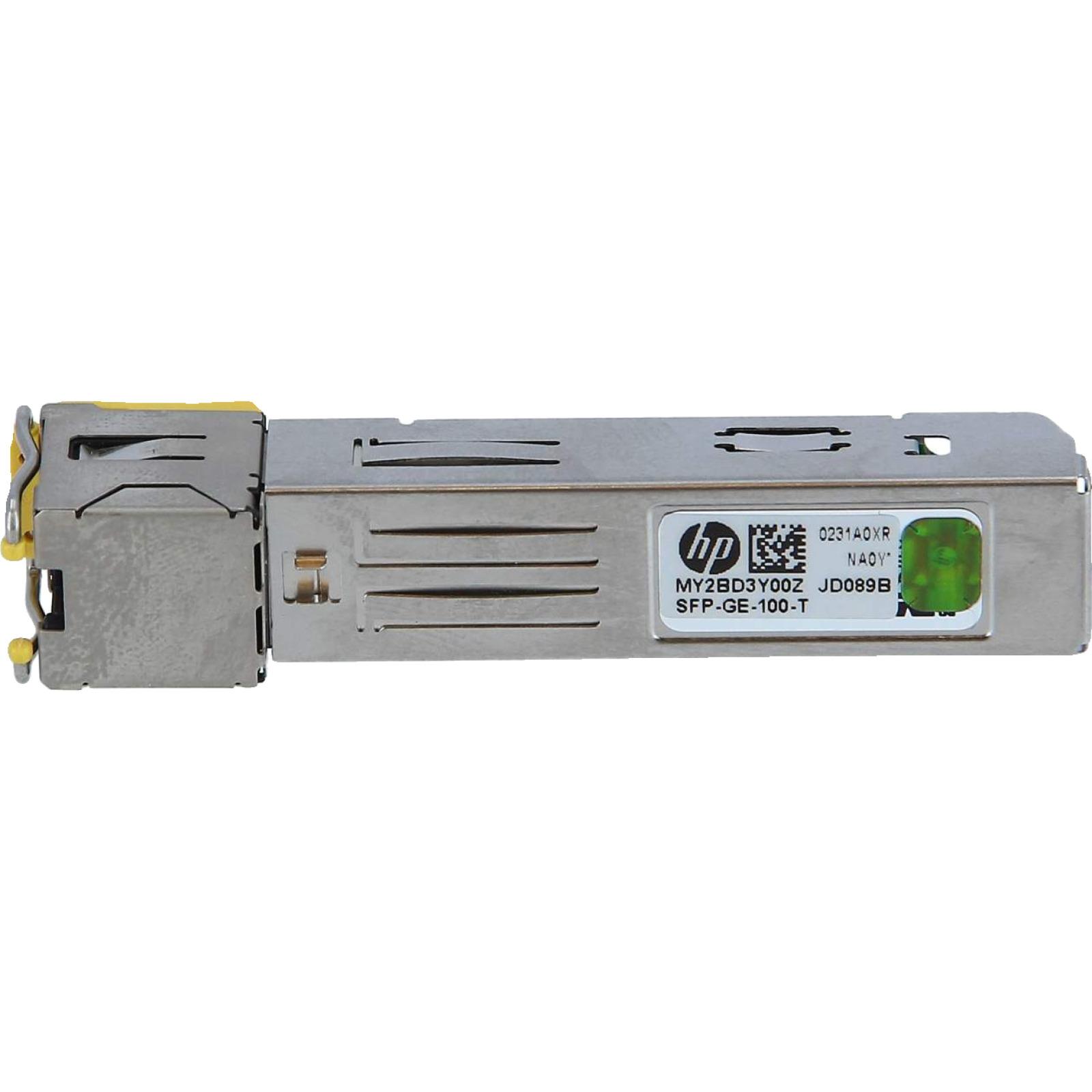 Hewlett Packard Enterprise JD089B HPE X120 1G SFP RJ45 T Transceiver