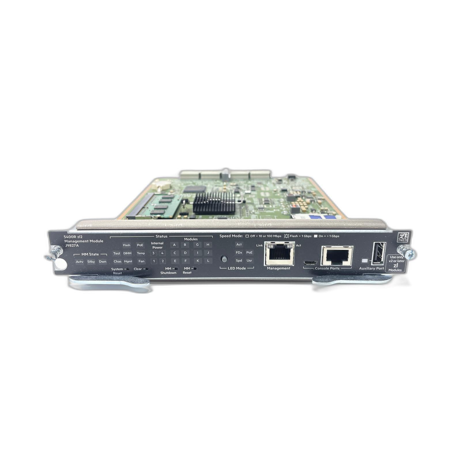 Aruba J9827A ARUBA 5400R zl2 Management Module