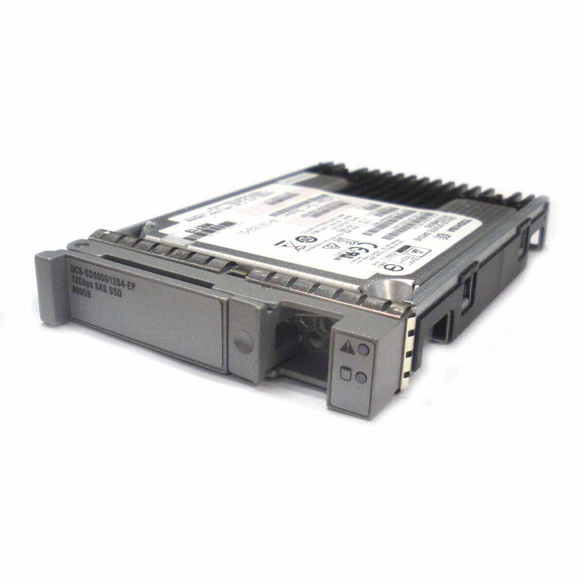 Cisco UCS-SD800G12S4-EP 800GB 2.5 inch Ent. Performance 12G SAS SSD (10X  endurance)