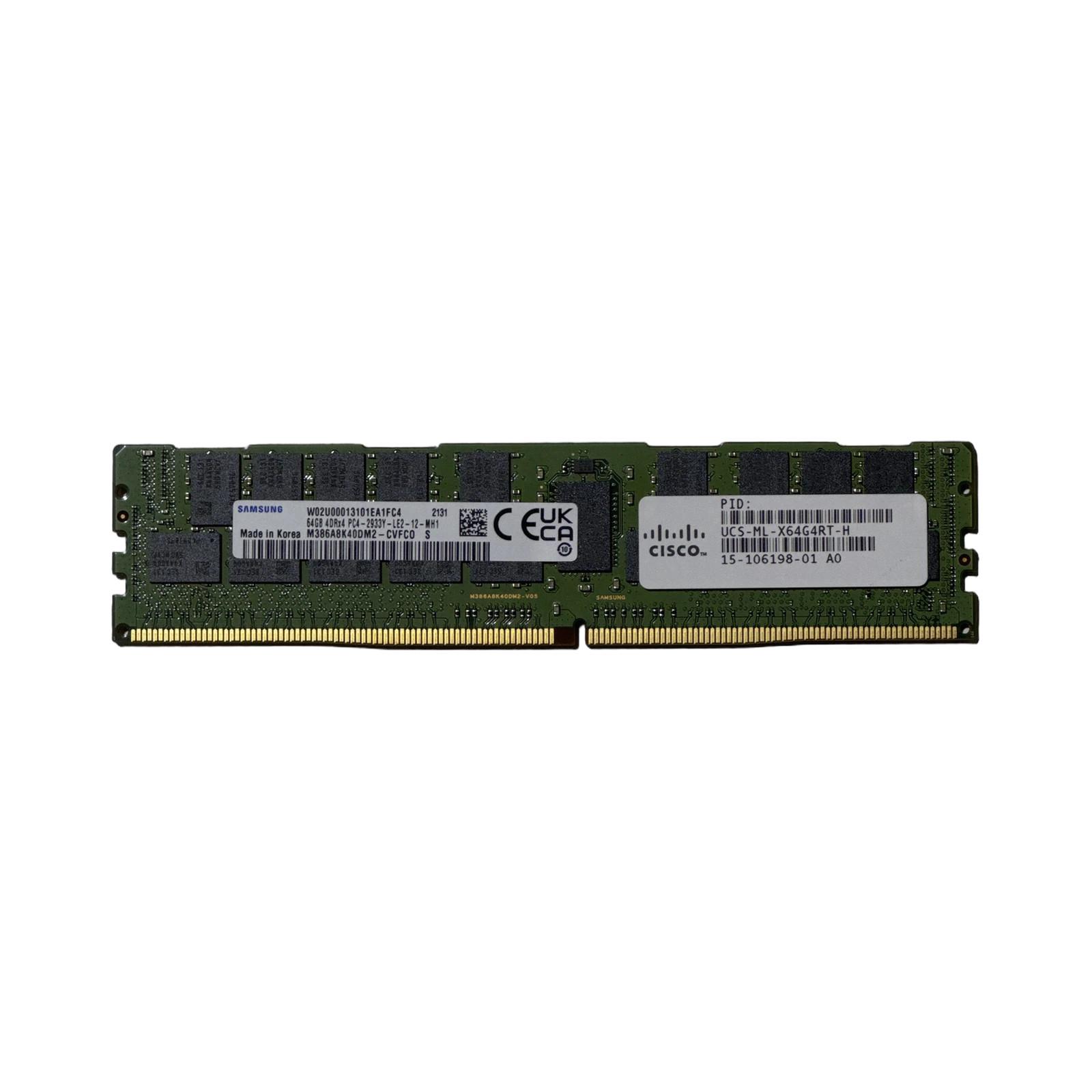 Samsung M386A8K40DM2-CVF 64GB 4DRx4 2933 LRDIMM Samsung M386A8K40DM2-CVF